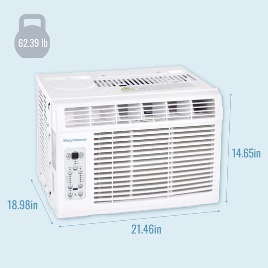10,000 BTU 450 Sq Ft Window Air Conditioner with Remote Control, KSTAW10DE