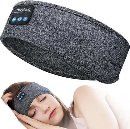 Sleep Headphones Wireless, Bluetooth Sports Headband Headphones with Ultra-Thin HD Stereo Speakers Perfect for Sleeping,Workout,Jogging,Yoga,Insomnia, Air Travel, Meditation