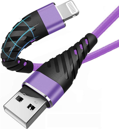 (2 Pack) Long Iphone Charger 10Ft for [Mfi Certified], 10 Foot Lightning Cable Fast Charging Cord 10 Feet for Iphone 12/12 Pro/11/11 Pro/11 Pro Max/Xs/Xs Max/Xr/X/8/8 Plus/7/7 Plus/6 Plus