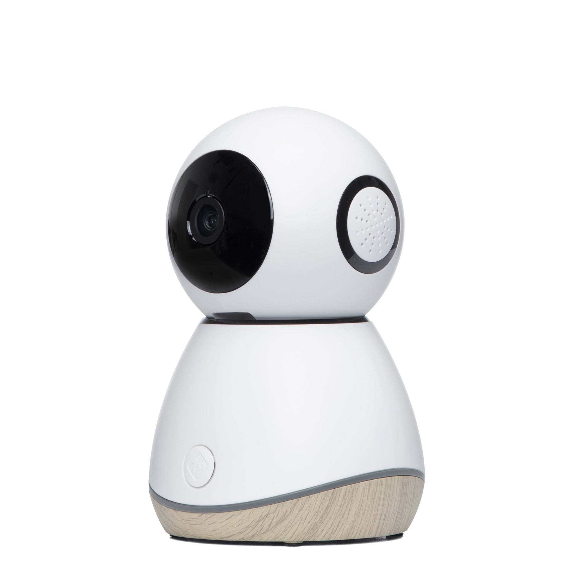 360° Smart Baby Monitor, Natural with White