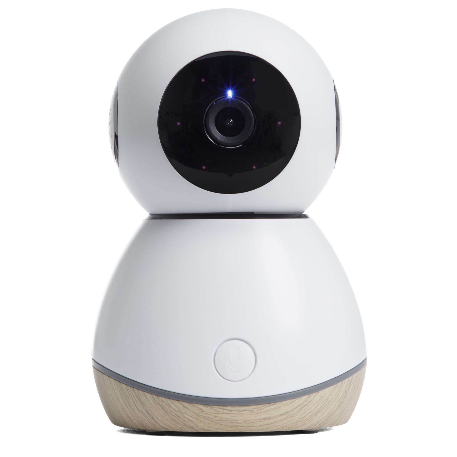 360° Smart Baby Monitor, Natural with White