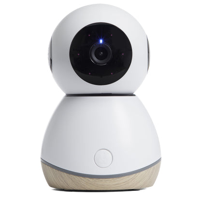 360° Smart Baby Monitor, Natural with White