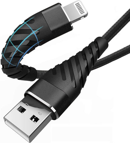 (2 Pack) Long Iphone Charger 10Ft for [Mfi Certified], 10 Foot Lightning Cable Fast Charging Cord 10 Feet for Iphone 12/12 Pro/11/11 Pro/11 Pro Max/Xs/Xs Max/Xr/X/8/8 Plus/7/7 Plus/6 Plus