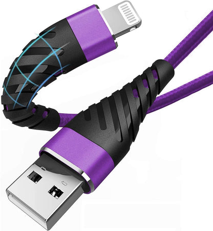(2 Pack) Long Iphone Charger 10Ft for [Mfi Certified], 10 Foot Lightning Cable Fast Charging Cord 10 Feet for Iphone 12/12 Pro/11/11 Pro/11 Pro Max/Xs/Xs Max/Xr/X/8/8 Plus/7/7 Plus/6 Plus