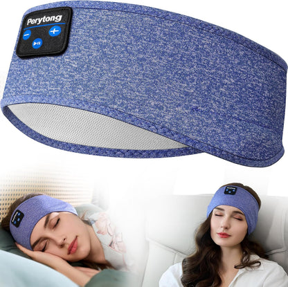 Sleep Headphones Wireless, Bluetooth Sports Headband Headphones with Ultra-Thin HD Stereo Speakers Perfect for Sleeping,Workout,Jogging,Yoga,Insomnia, Air Travel, Meditation