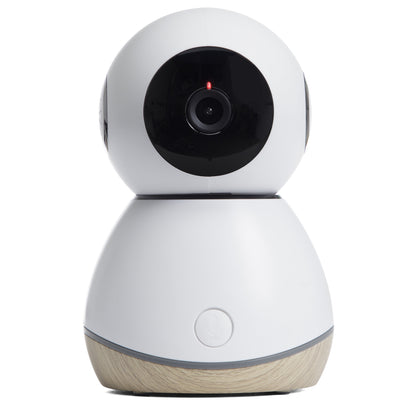 360° Smart Baby Monitor, Natural with White