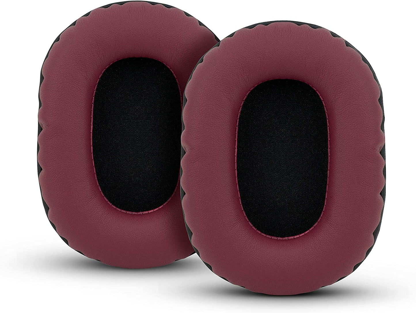 Replacement Earpads for Sony MDR 7506 Headphones - Quality Vegan Leather, Memory Foam Comfort, Long Lasting & Durable, Also Works with Headphones like Steelseries Arctis, ATH-M50X & More
