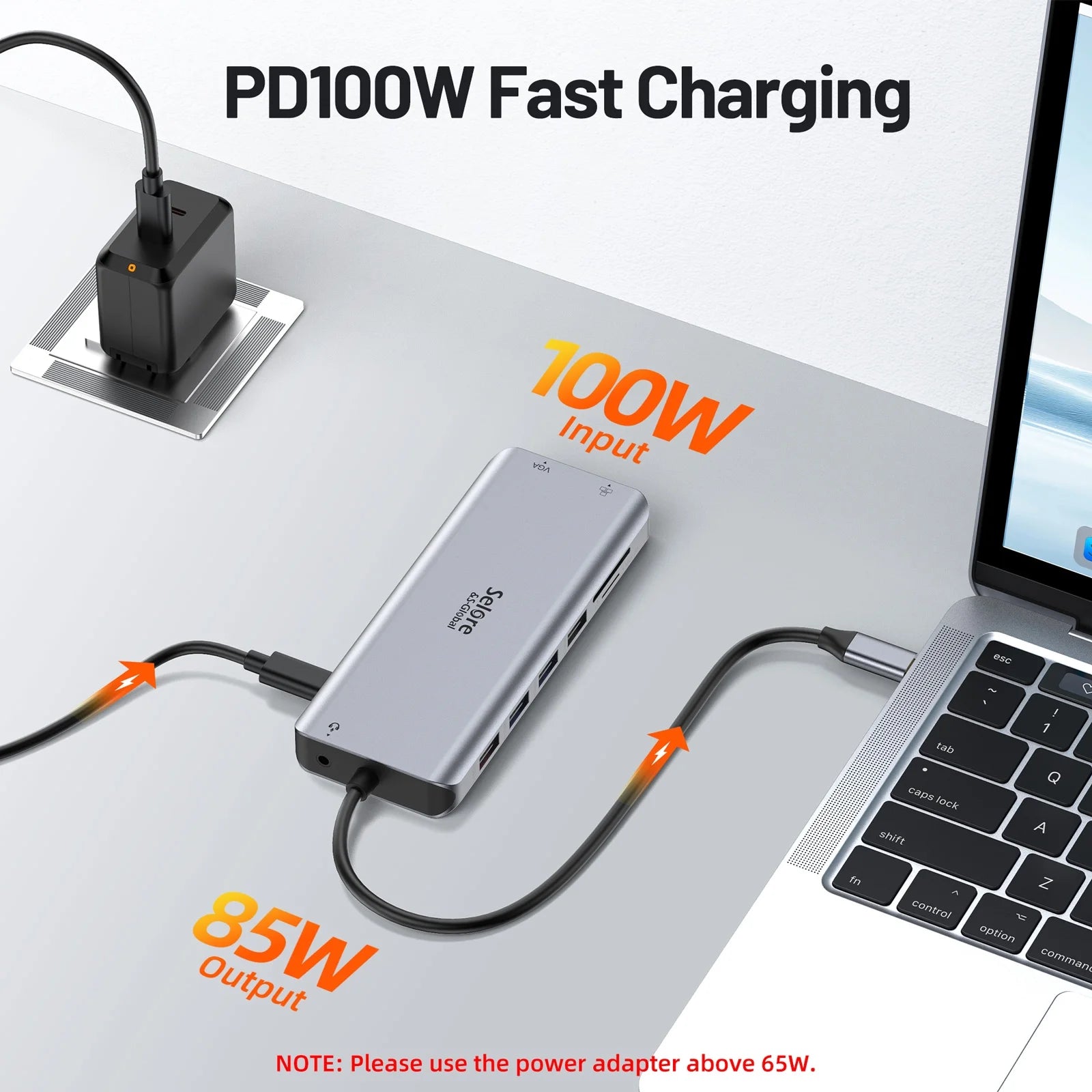 USB C Docking Station for Laptop Dual Monitors, Upgrade14 in 1 Triple Monitor Docking Station Display USB C Hub Dual HDMI Adapter Dongle Triple 4K Docking Station for Dell/Hp/Surface/Macbook