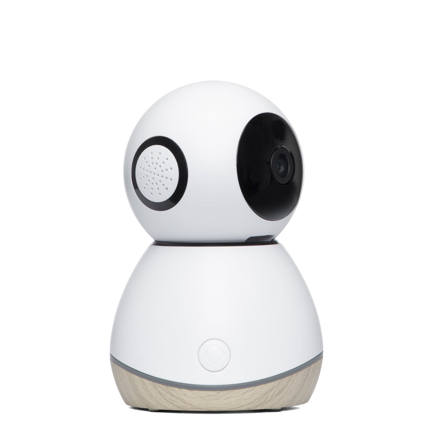 360° Smart Baby Monitor, Natural with White