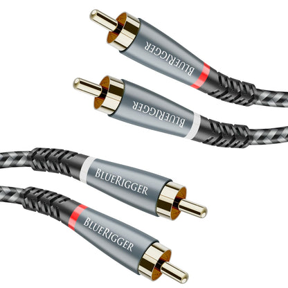 Component Video Cable with Audio (25FT, RCA- 5 Cable, Supports 1080I) - Compatible with DVD Players, VCR, Camcorder, Projector